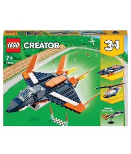 LEGO CREATOR 31126 JET SUPERSONICO