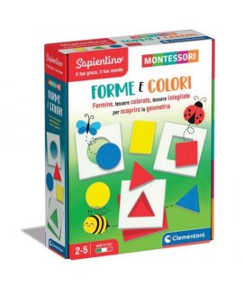 CLEMENTONI 16724 MONTESSORI FORME-COLORI