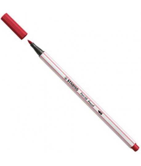 PENNARELLI STABILO PEN68 BRUSH 50 ROSSO