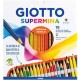 PASTELLI GIOTTO SUPERMINA 2363 18 COLORI