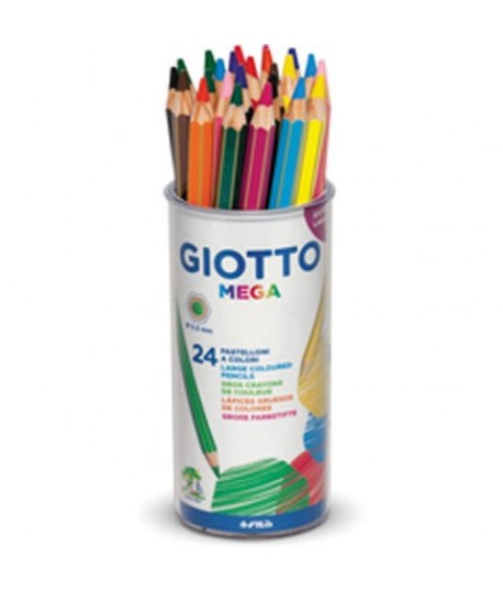 PASTELLI GIOTTO MEGA BARAT.24 PZ