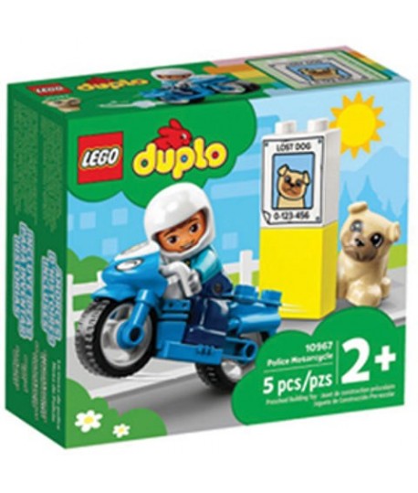 LEGO DUPLO 10967 MOTO DELLA POLIZIA