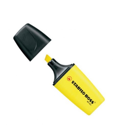 EVIDENZIATORE STABILO BOSS MINI GIALLO