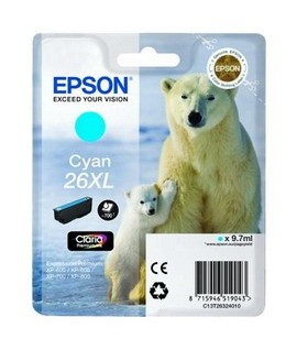 INKJET EPSON T2632 26XL CIANO