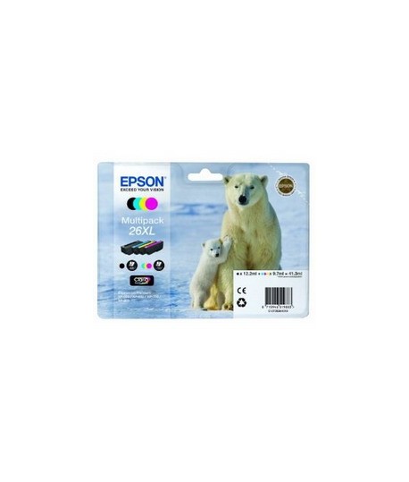 MULTIPACK INKJET EPSON 26XL ORSO POLARE