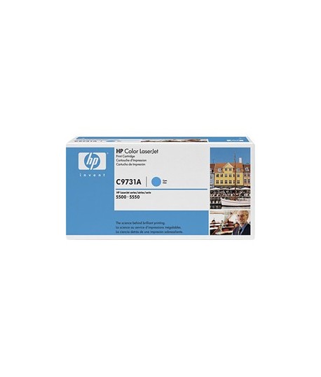 TONER HP C9731A LJ 5500 CIANO