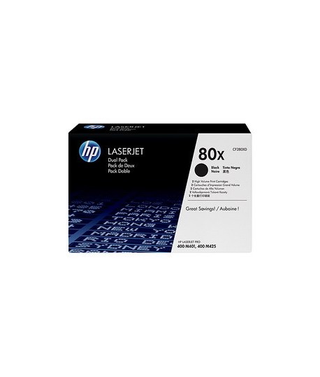 TONER HP CF280XD LJ 80X 2PZ