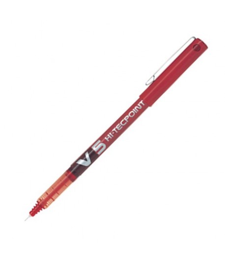 ROLLER PILOT HI-TECPOINT BX-V5 ROSSO