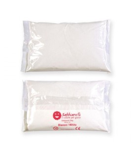 SABBIARELLI COLORATA BAG BIANCO 350GR