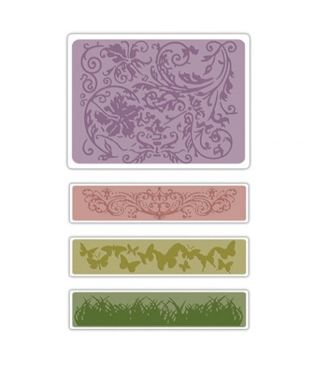 FUSTELLA*EMBOSSING PRIMAVERILI SX657491