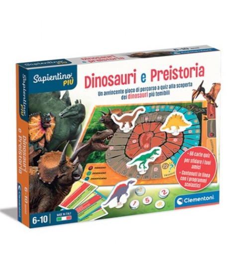 CLEMENTONI 16393 DINOSAURI E PREISTORIA