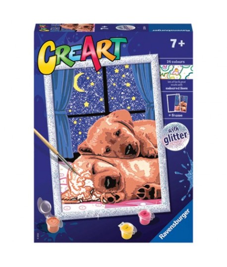 RAVENSBURGER 20216 CREART COPPIA CANI