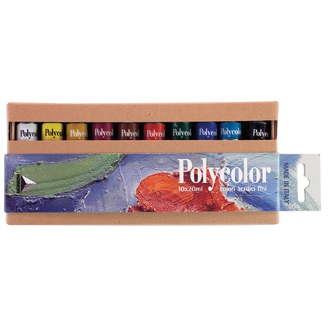 Comprare ACRILICI MAIMERI POLYCOLOR 10PZ 20ML, Vendita online