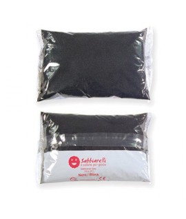 SABBIARELLI COLORATA BAG NERO 350GR