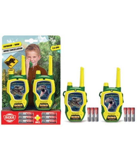 SIMBA WALKIE TALKIE DINOSAURI 100MT.