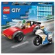 LEGO CITY 60392 INSEGUIMENTO MOTO POLIZI