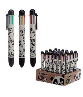 PENNA MULTICOLORE PANDA (6 COLORI)