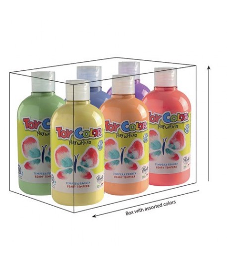 TEMPERA PASTELLO TOYCOLOR 566 500ML 6PZ