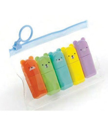 MINI EVIDENZ.ANIMALI SET 5PZ JX-6428