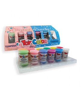 TEMPERA PASTEL/PERL. 25ML TOY 0658 12PZ