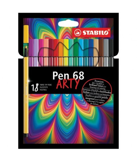 PENNARELLI STABILO PEN 68 ARTY 18C