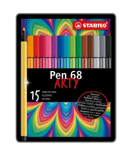 PENNARELLI STABILO PEN 68 15C (METALLO)