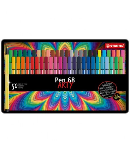 PENNARELLI STABILO PEN 68 50C (METALLO)