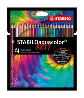 PASTELLI STAB AQUACOLOR 1624 CART. 24C