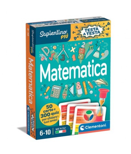 CLEMENTONI 16440 CARTE TESTA MATEMATICA