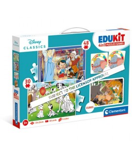 CLEMENTONI 18290 EDUKIT 4 IN 1 DISNEY