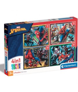 CLEMENTONI 21515 4 IN 1 SPIDERMAN