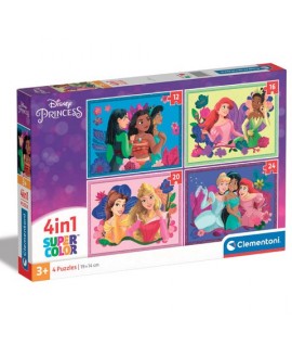 CLEMENTONI 21517 4 IN 1 PRINCESS DISNEY