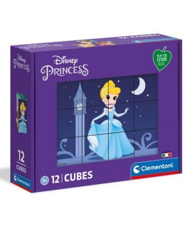 CLEMENTONI 45012 CUBI 12PZ PRINCESS