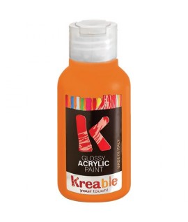 TEMPERA ACRILICA KREABLE 100ML ARANCIONE