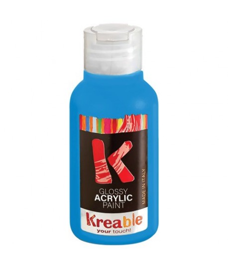 TEMPERA ACRILICA KREABLE 100ML CIANO