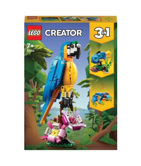 LEGO CREATOR 31136 PAPPAGALLO ESOTICO