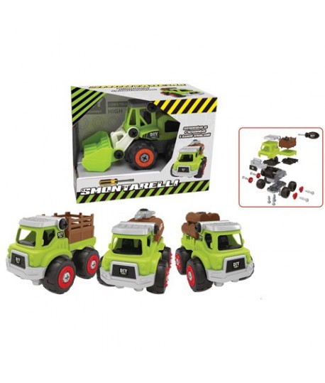 TOYS 27982 SMONTARELLI SET MEZZI AGRICOL