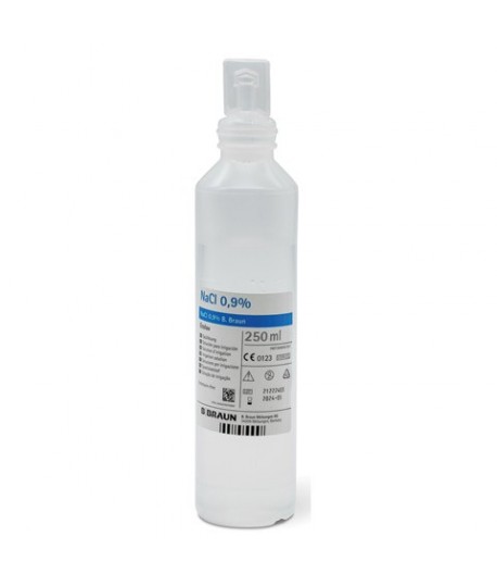 SOLUZIONE FISIOLOGICA SALINA STER.250 ML