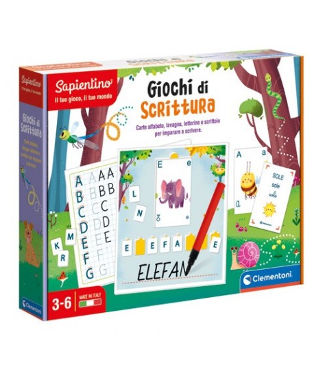 CLEMENTONI MONTESSORI 16365 GIOCHI SCRIT