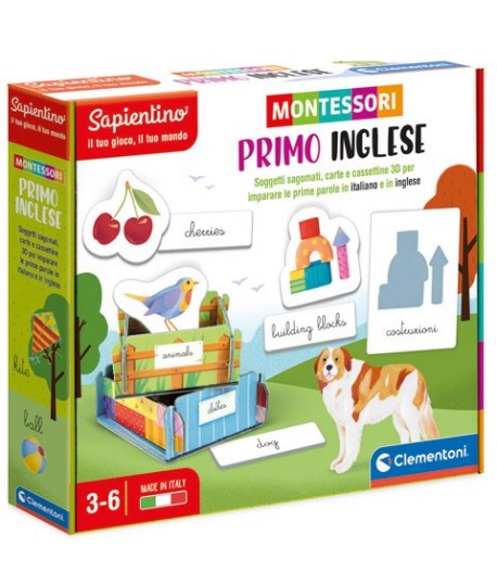 CLEMENTONI MONTESSORI 16364 1°INGLESE