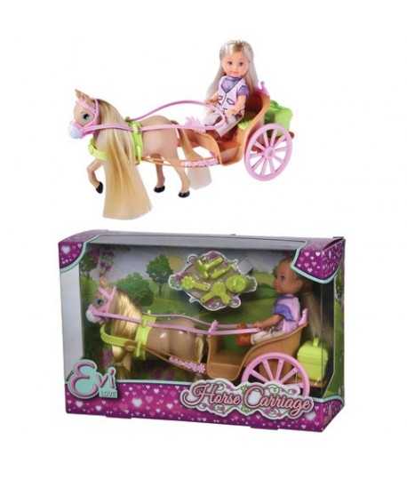 SIMBA 5733649 EVI LOVE HORSE CARRIAGE