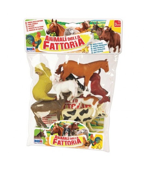 SUPERTOYS 11540 ANIMALI FATTORIA 8PZ