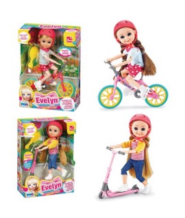 SUPERTOYS 11557 EVELYN BAMBOLA CM.15