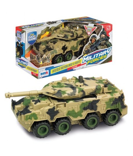 SUPERTOYS 11619 CARRO ARMATO 8 RUOTE