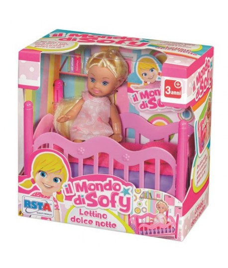 SUPERTOYS 11622 BAMBOLA SOFY C/LETTINO