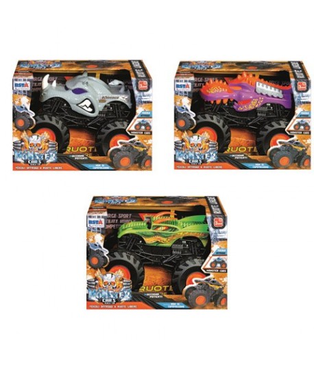 SUPERTOYS 11632 MONSTER CARS 1:18