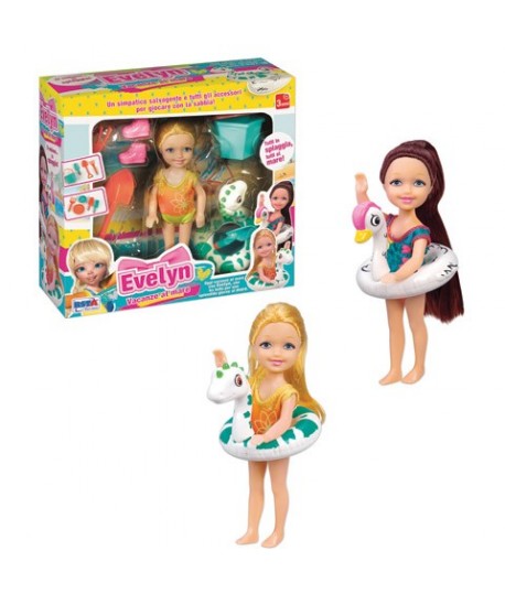 SUPERTOYS 11756 EVELYN BAMBOLA AL MARE