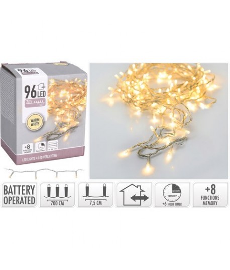 LUCI BIANCHE 96L CA BATT EST AX8416220