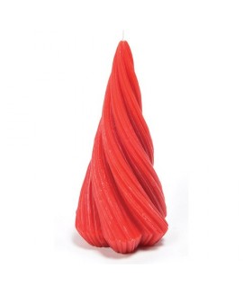 CANDELA ALBERO SPIR. D11X23H ROSSA 81922