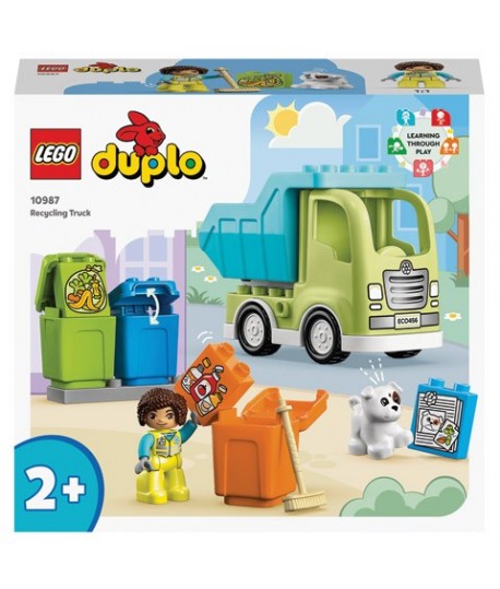 LEGO DUPLO 10987 CAMION RICICL.RIFIUTI